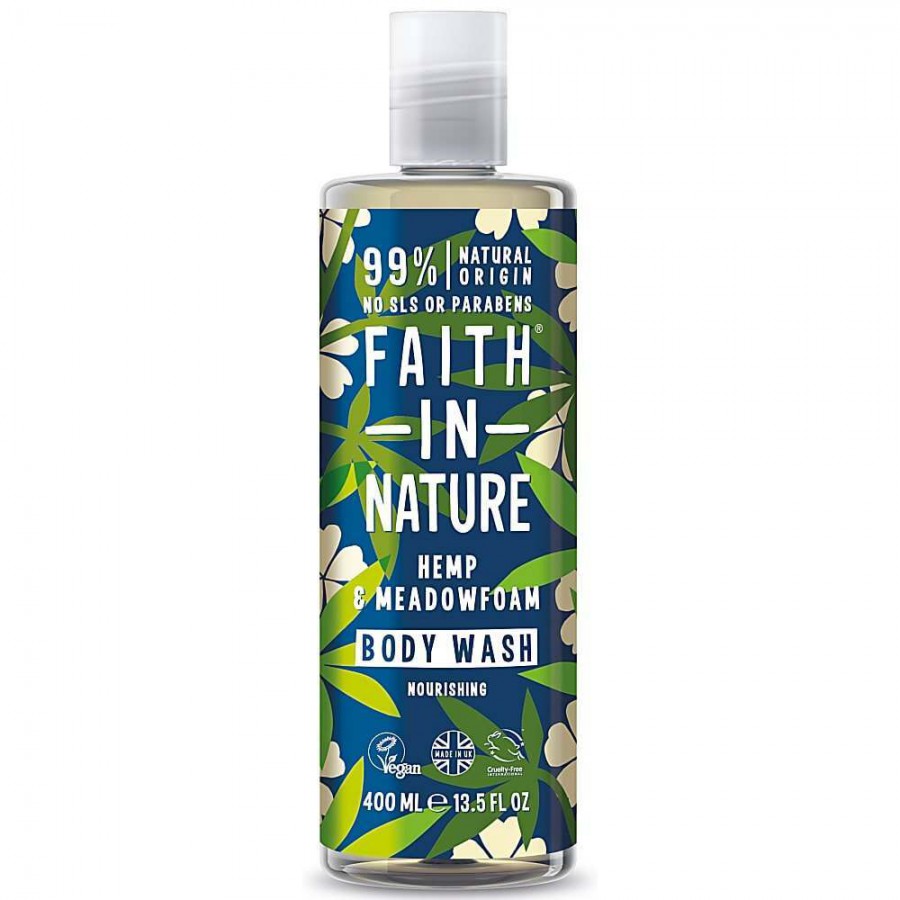 Faith in Nature Hemp & Meadowfoam Body Wash 400ml