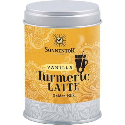 Sonnentor Organic Turmeric & Vanilla Latte Tin 60g