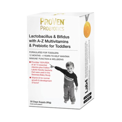 Proven Probiotics Lactobacillus & Bifidus for Toddlers 60g