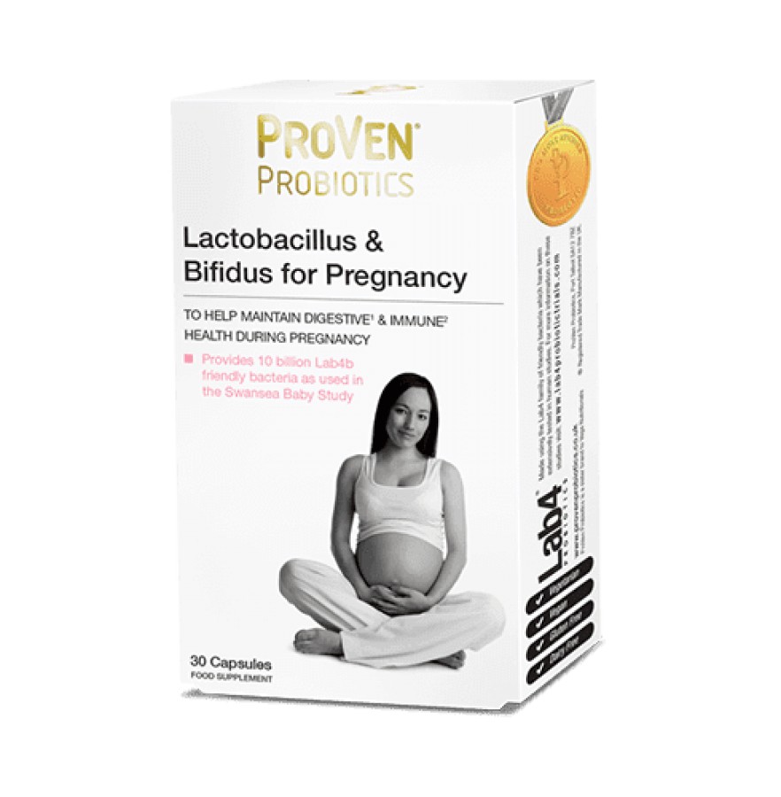 Proven Probiotics Lactobacillus & Bifidus for Pregnancy 30 Capsules