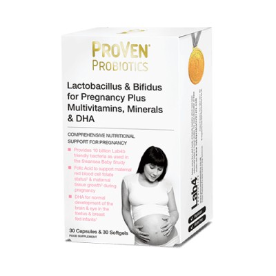 Proven Probiotics Pregnancy Plus & DHA - 30 Day Supply