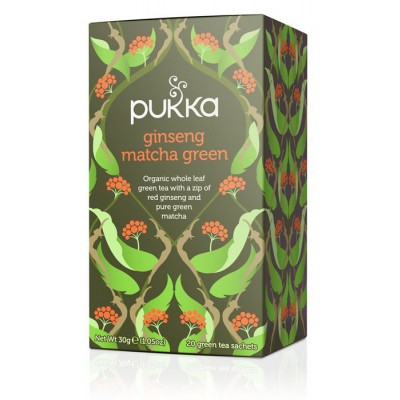 Pukka Ginseng Matcha Green Tea - 20 Bags