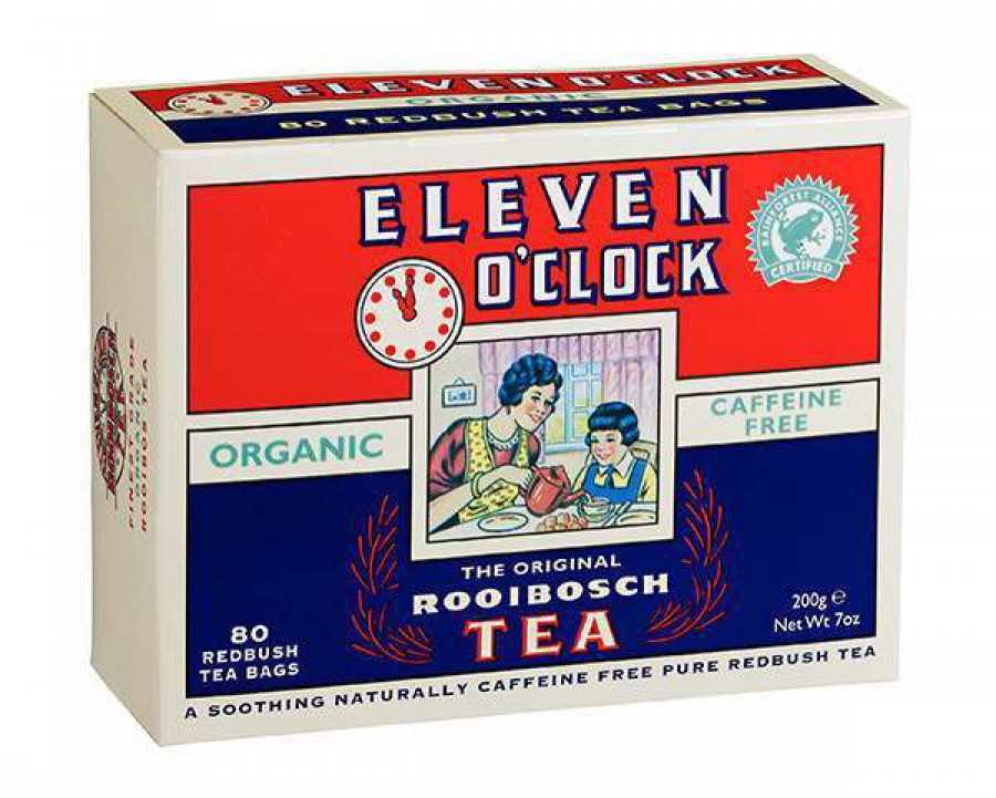 Eleven Oâ€™Clock Organic Rooibos Tea 80 Bags