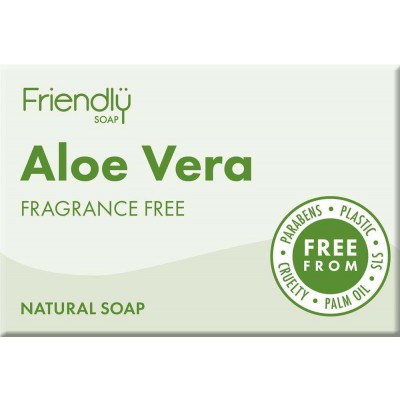 Friendly Soap Natural Aloe Vera Bath Soap 95g