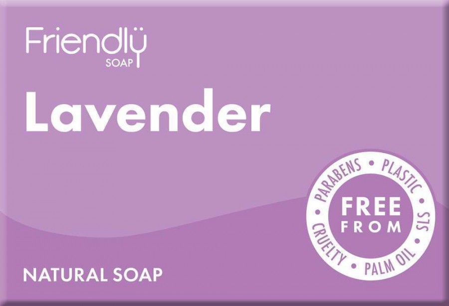 Friendly Soap Natural Lavender Bath Soap 95g