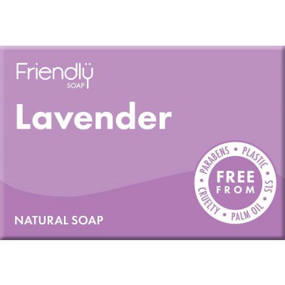 Friendly Soap Natural Lavender Bath Soap 95g