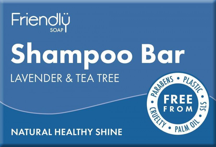 Friendly Soap Natural Lavender & Tea Tree Shampoo Bar 95g