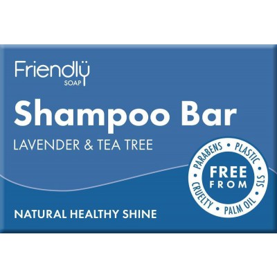 Friendly Soap Natural Lavender & Tea Tree Shampoo Bar 95g