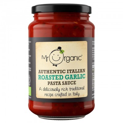 Mr Organic Italian Roasted Garlic Pasta Sauce 350g