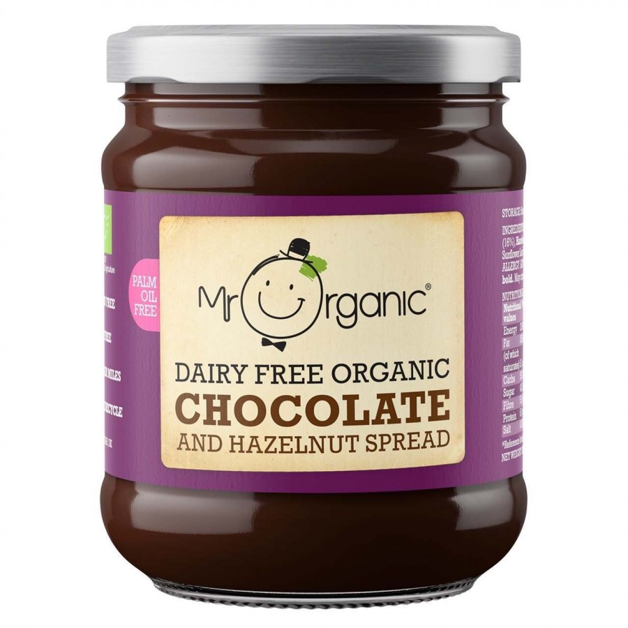 Mr Organic Dairy Free Chocolate & Hazelnut Spread 200g