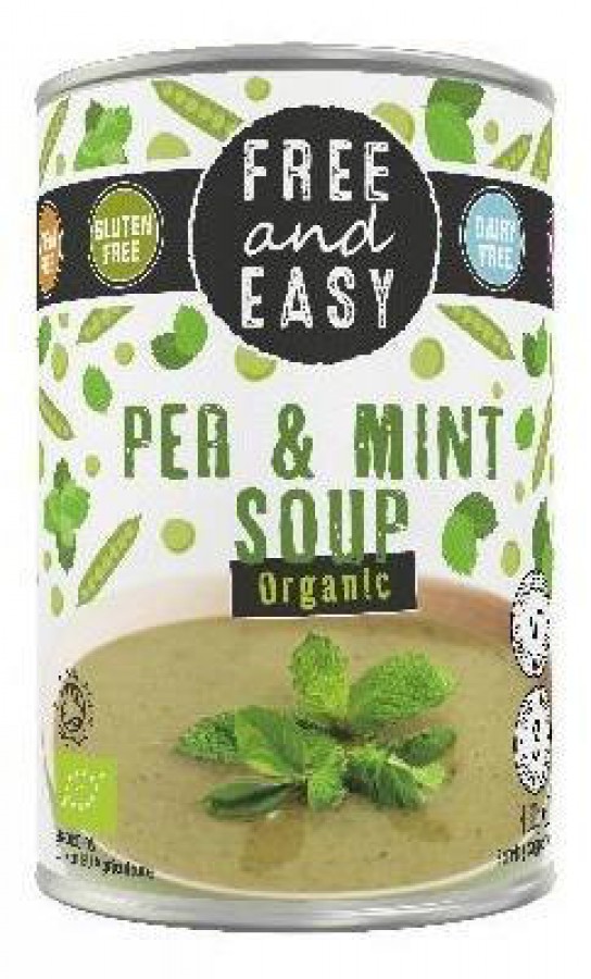 Free & Easy Organic Pea & Mint Soup 400g