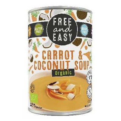 Free & Easy Organic Carrot & Coconut Soup 400g