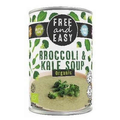 Free & Easy Organic Broccoli & Kale Soup 400g