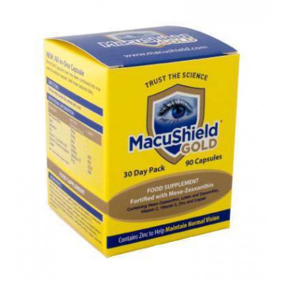 Macushield Gold Eye Supplement 30 Day Pack - 90 Capsules