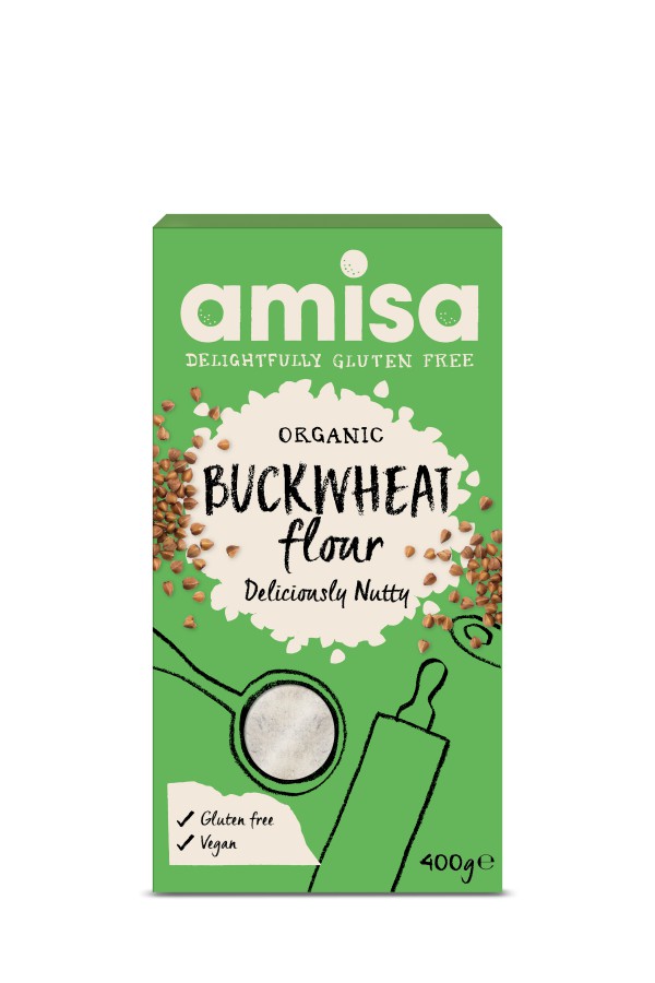 Amisa Gluten Free & Organic Buckwheat Flour 400g