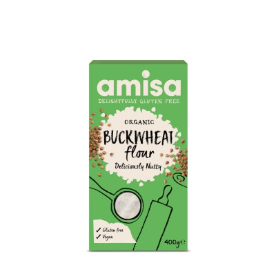 Amisa Gluten Free & Organic Buckwheat Flour 400g