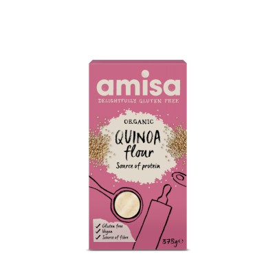 Amisa Gluten Free & Organic Quinoa Flour 375g