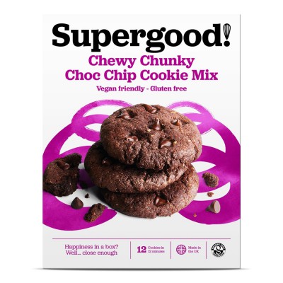 Supergood Chewy Chunk Choc Chip Cookie Mix 245g