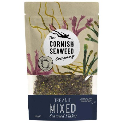 The Cornish Seaweed Company Organic Mixed Seaweed Flakes 60g