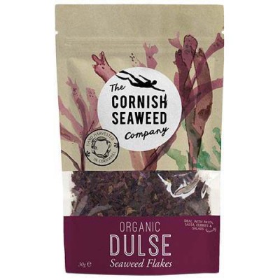 The Cornish Seaweed Company Flaked Organic Dulse Flakes 40g