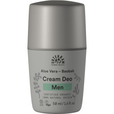 Urtekram Organic Men's Baobab Aloe Vera Deodorant Roll On 50ml