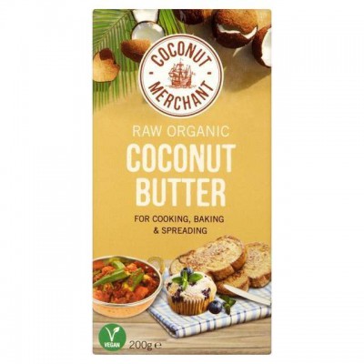 Coconut Merchant Raw Organic Coconut Butter 200g