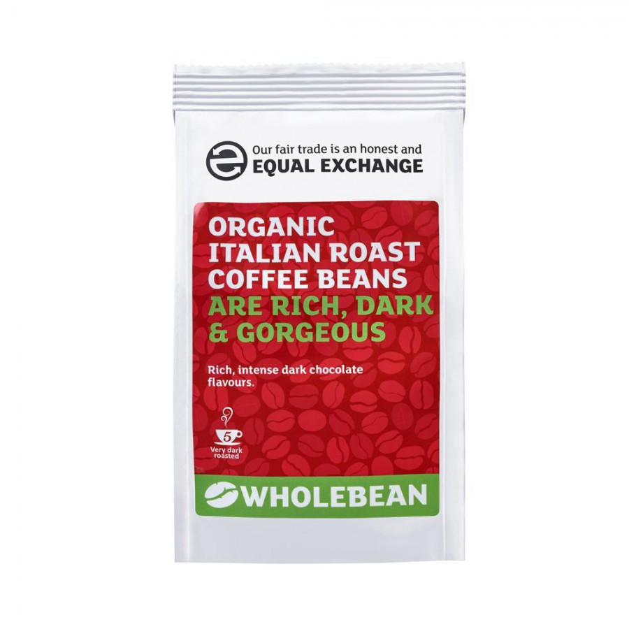 Equal Exchange Organic Italian Roast Coffee Beans 227g