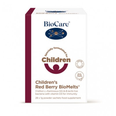 BioCare Children's Red Berry BioMelts - 28 Sachets