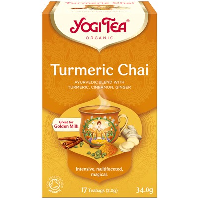 Yogi Tea Turmeric Chai 17 Bags