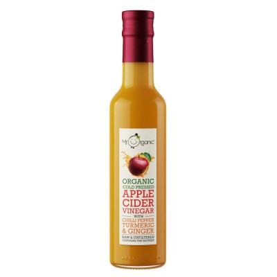 Mr Organic Apple Cider Vinegar with Chilli, Turmeric & Ginger 250ml