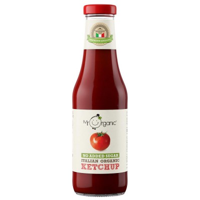 Mr Organic No Added Sugar Ketchup 480g