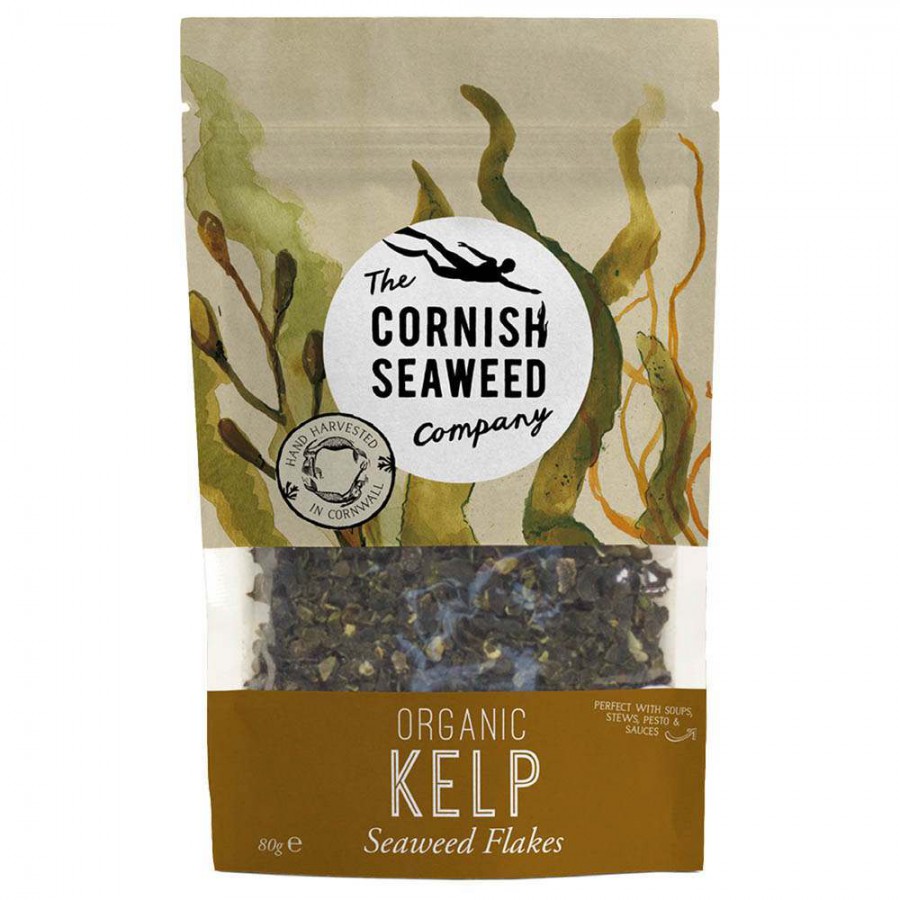 The Cornish Seaweed Company Organic Kelp Seaweed Flakes 60g