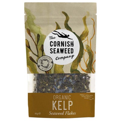The Cornish Seaweed Company Organic Kelp Seaweed Flakes 60g