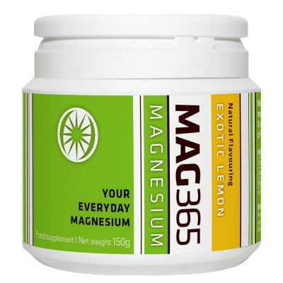 Mag 365 Magnesium Supplement Exotic Lemon 150g