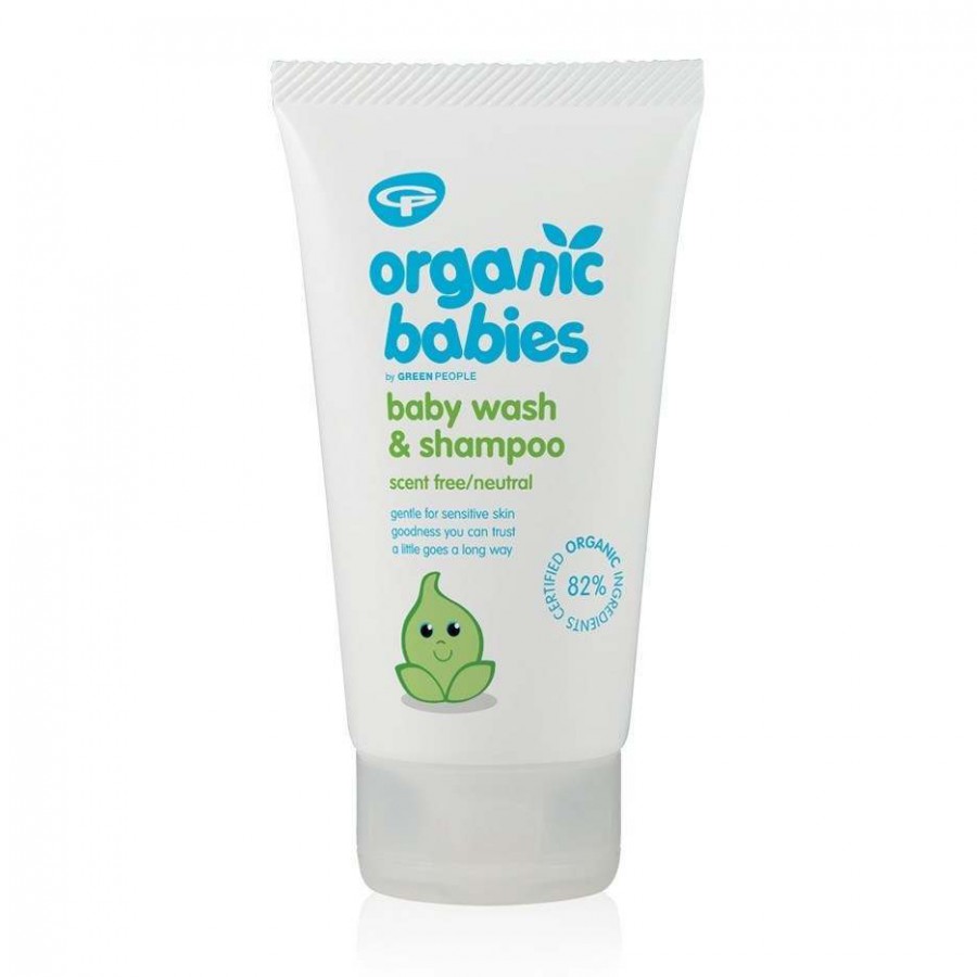 Green People Organic Babies Scent Free Baby Wash & Shampoo 150ml