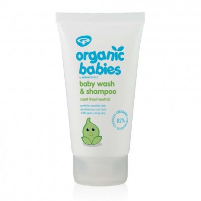 Green People Organic Babies Scent Free Baby Wash & Shampoo 150ml