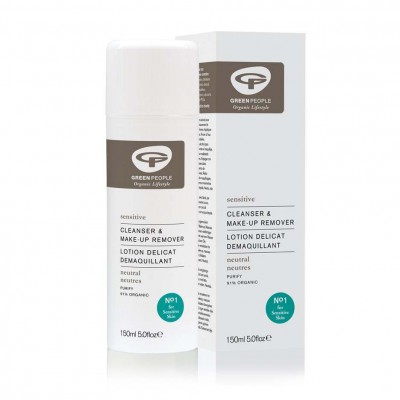Green People Organic Neutral Scent Free Cleanser & Make-up Remover 150ml
