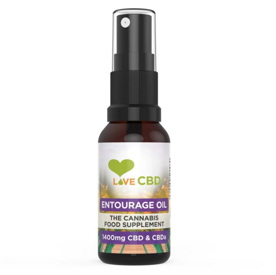 Love CBD 1400mg Entourage CBD Oil Spray 20ml