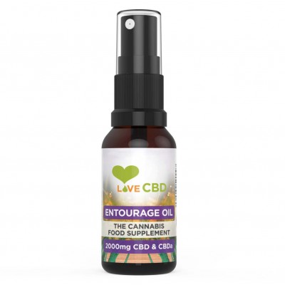 Love CBD 2000mg Entourage CBD Oil Spray 20ml