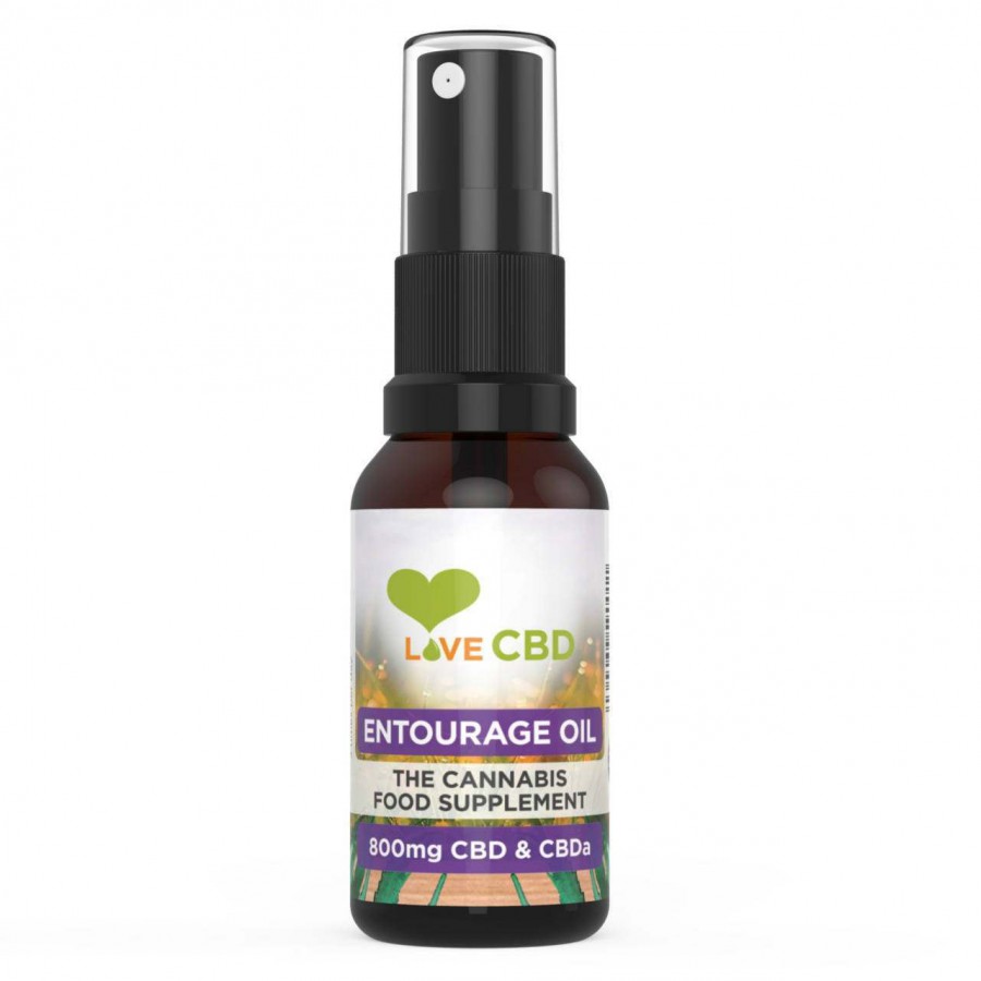 Love CBD 800mg Entourage CBD Oil Spray 20ml