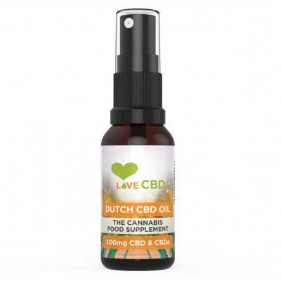 Love CBD Dutch 500mg CBD Oil Spray 20ml