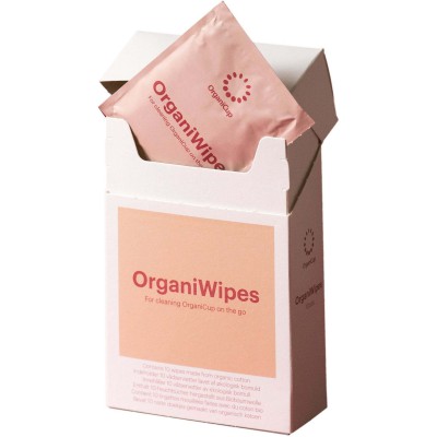 OrganiCup Menstural Cup Cleaning Wipes- Pack of 10