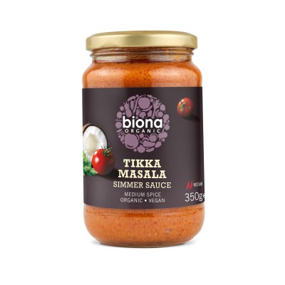 Biona Organic Tikka Masala Simmer Sauce 350g