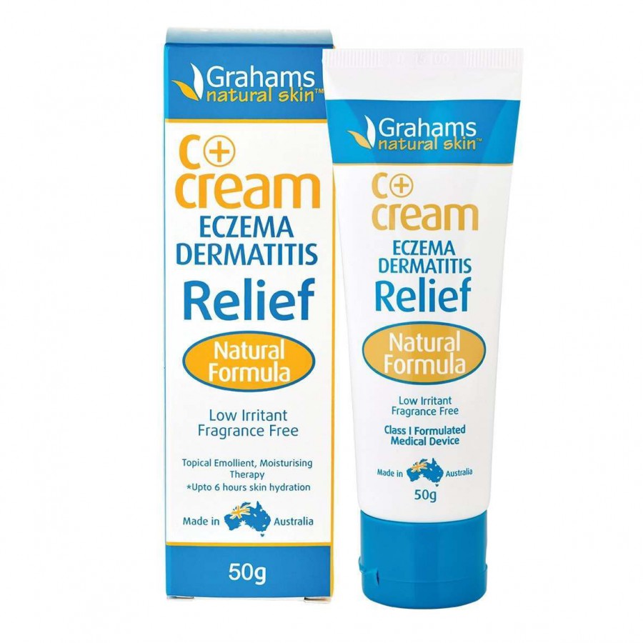 Grahams Natural C+ Eczema & Dermatitis Cream 50g