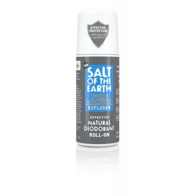 Salt of the Earth Pure Armour Explorer Deodorant Roll On for Men 75ml