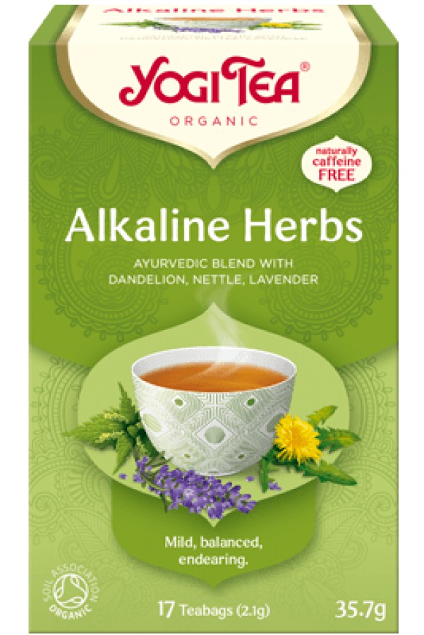 Yogi Tea Organic Alkaline Herbs 17 Bags