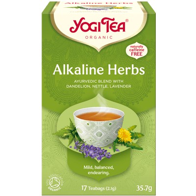 Yogi Tea Organic Alkaline Herbs 17 Bags