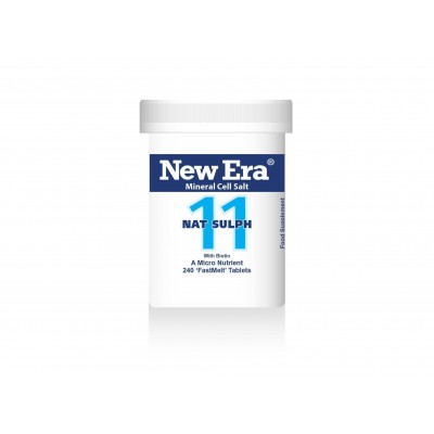 New Era No.11 Nat.Sulph 240 Tablets