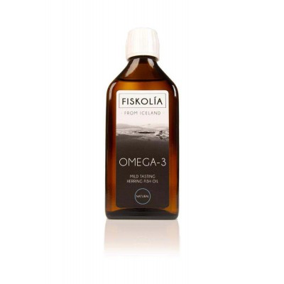 Fiskolia Natural Omega-3 Herring Fish Oil 250ml