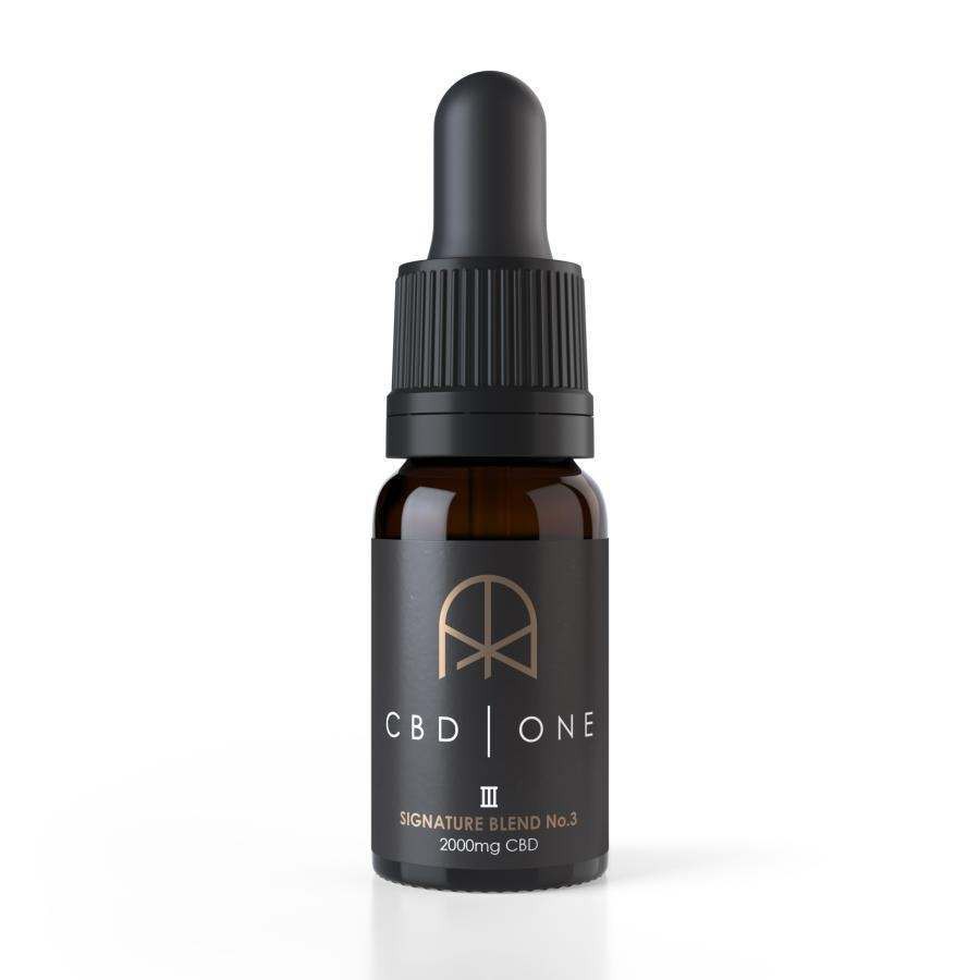 CBD One Signature Blend No.3 2000mg CBD Oil 10ml